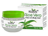 KUDOS ALOE VERA GEL-100 GM -Kudos Labs - NetForHealth