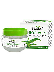 Buy Kudos Aloe Vera Face And Body Gel 100gm online at Best Price in India | Swasthya Shopee