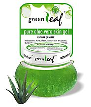 Green Leaf greenleaf Pure Aloe Vera Skin Gel - 500g PACK OF 2 Day Cream 500 gm Pack of 2: Buy Green Leaf greenleaf Pu...