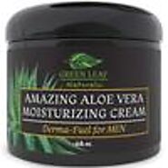 Amazing Aloe Vera Moisturizing Cream for Men | Green Leaf Naturals
