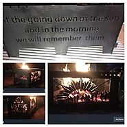 Anzac Inspired BBQ Fire Pit with Ode side - ETCH4YOU