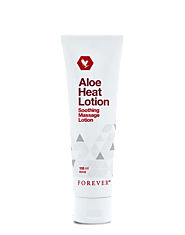 Aloe Heat Lotion : heated cream with aloe vera Forever