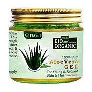 Buy Organic and Natural Aloe Vera Gel for Skin and Hair