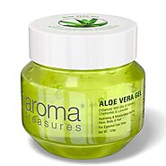 Aroma Treasures Aloe Vera Gel (Hydrating & Moisturizing Gel For Face, Body & Hair ) – AromaTreasures.com