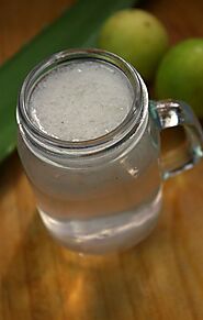 aloe vera juice recipe, aloe vera drink or water - Yummy Indian Kitchen