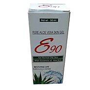 E90 Pure Aloe Vera Skin Gel, Packaging Size: 50 Ml, | ID: 21028287362