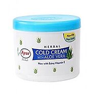 Herbal Cold Cream with AloeVera 500ml Ayur Herbals