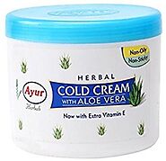 Ayur Herbal Cold Cream With Aoe Vera (500ml) - Price in India, Buy Ayur Herbal Cold Cream With Aoe Vera (500ml) Onlin...