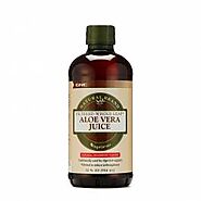 Buy GNC Natural Brand Aloe Vera Juice for Digestive Support - 32 oz, 946 ml (Cranberry) Online | GNC® India