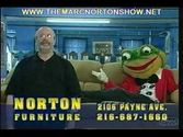Norton Furniture Frog on the Couch Commercial