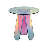 Now Go Disco Shiny Acrylic Coffee Table – Lireeco Home&Gift
