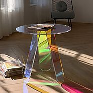 Now Go Disco Shiny Acrylic Coffee Table