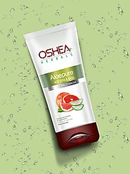 Aloepure Aloevera & Basil Face Wash - Oshea Herbals