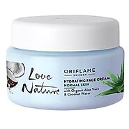 Hydrating Face Cream with Organic Aloe Vera & Coconut Water (34821) day-cream  Skin Care | Oriflame cosmetics