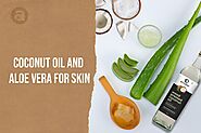 Aloe Vera Coconut Oil for Skin | Anveshan Coconut Aloe Vera Oil