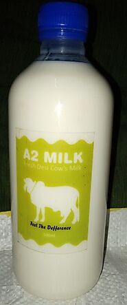 A2 Milk, Packaging Type: Bottle, Rs 100 /unit Gk Tracs | ID: 19432850273