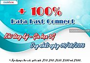 Khuyến mãi 100% data Fast Connect Mobifone ngày 9/8