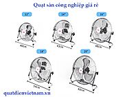 quạt sàn dạng chân quỳ