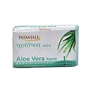 Patanjali Aloe Vera Kanti - Body Cleanser Soap-75 gm