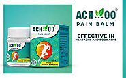 Best ayurvedic balm for headache relief buy online | ACHOO