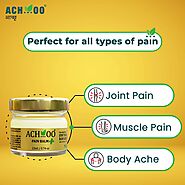 Herbal balm for muscle ache and joint pain relief | ACHOO