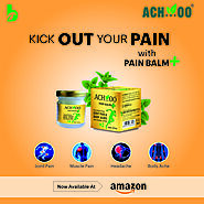 Buy online the best herbal balm for body pain relief in India | ACHOO