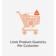 Magento 2 Limit Product Quantity Per Customer Extension