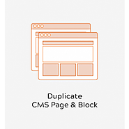 Magento 2 Duplicate CMS Page and Block Extension