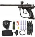 Spyder Victor Paintball Marker Gun 3Skull Sniper Set - Black