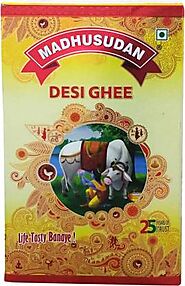 Buy Madhusudan Desi Ghee 1 L Carton Online