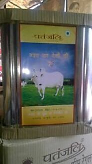 Patanjali Pure Desi Cow Ghee (15 Liter Tin), पतंजलि गाये का घी - Sashwath Marketing, Hyderabad | ID: 8795155591