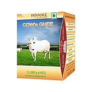 Patanjali Cow Ghee 1 Ltr MRP 565 at Rs 550/packet | Patanjali Cow Ghee | ID: 22486937648