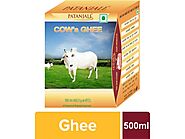 Patanjali Cow Ghee 500 gm - Pure ghee online : desi ghee online, pure cow ghee online