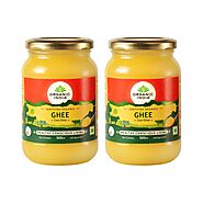 Organic India Combo 2 Organic Cow Ghee With Free Tulsi Mala