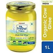 Buy Fresho Organic Cow Ghee 1 Ltr Online At Best Price - bigbasket