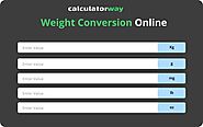 Weight conversion online tool