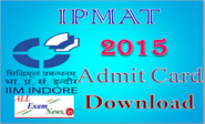 IPMAT Exam Admit Card 2015 IIM IPMAT indoor iimidr.ac.in - All Exam News|Results|Exam Results|Recruitment 2015