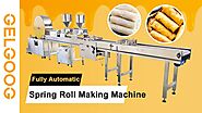 Automatic Spring Roll Making Machine|Egg Roll Machine(New)