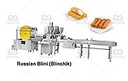 Frozen Beef Blini/Blinchik Making Machine in Russia