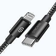 USB C to Lightning Cable - Black