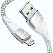 Syncwire Nylon Braided iPhone Charger Lightning Cable - 6.5ft