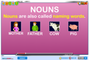 Noun Game for First Grade Kids