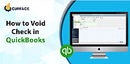 How To Void Check in quickbooks? - Currace