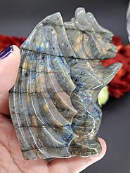 Buy Antique Carved Labradorite Gemstone Online