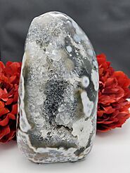 Buy XXXL Ocean Jasper Full of Quartz Freeform Gemstone Online