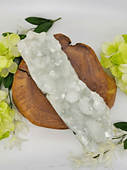 Checkout This XL Zeolite White Cluster Gemstone Online