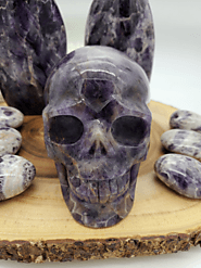 Purchase This XL Dream Amethyst Skull Online