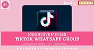 Best TikTok WhatsApp Group Links | Join, Share, Submit Groups