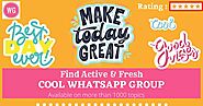 WhatsApp Group Invite Link | Join | Share | Submit Groups
