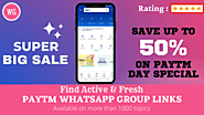 Paytm WhatsApp Group Link